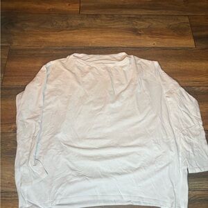 lululemon athletica White Long Sleeve Tee